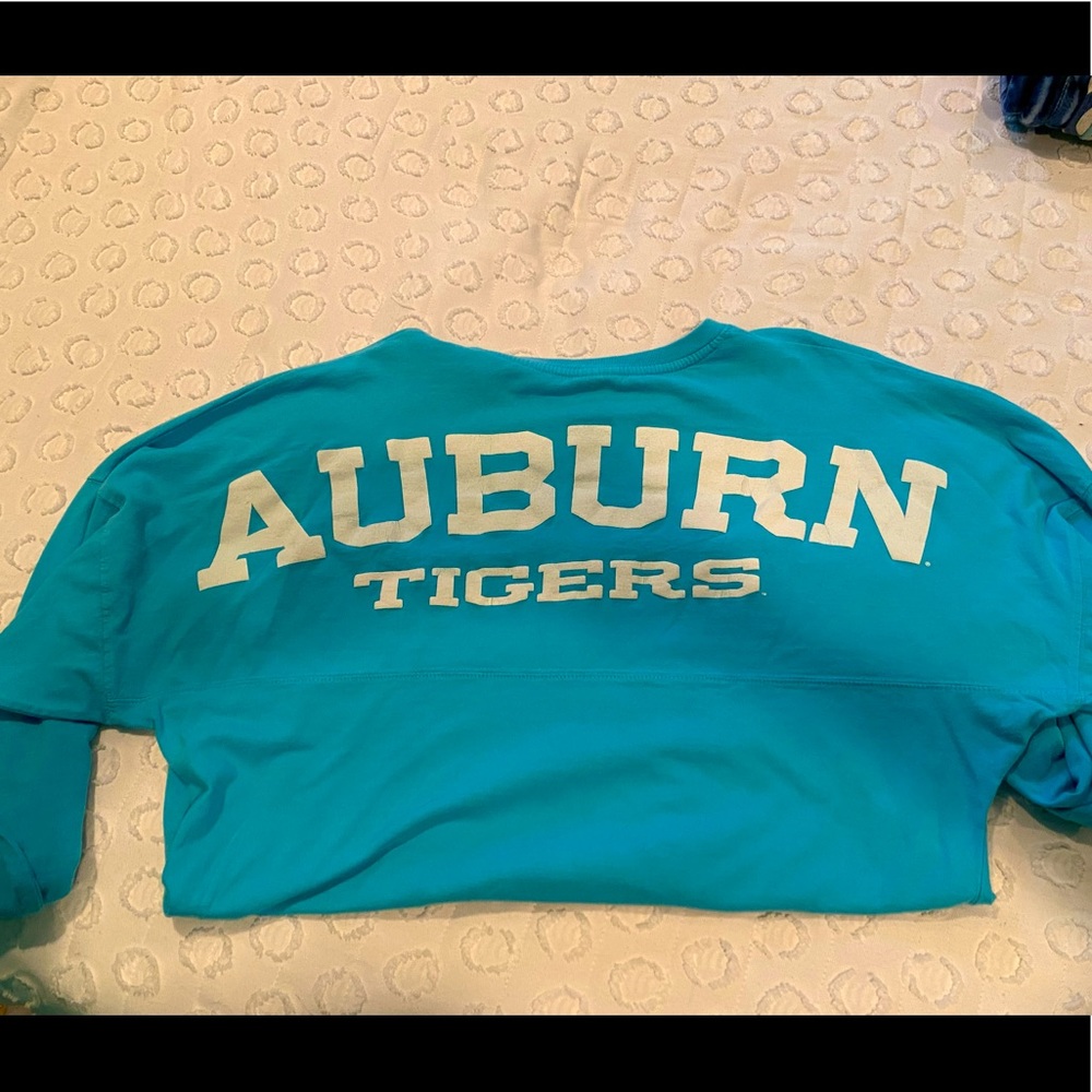 Blue long sleeve Auburn Tigers t-shirt